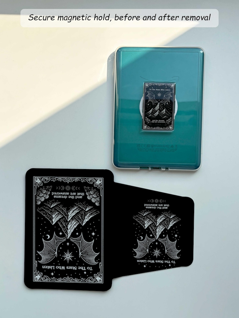 ACOMAF Kindle Hülle – Den Sternen die zuhören | Bookish Hülle für Kindle Paperwhite 12th Gen, Scribe, Oasis, ColorSoft, Kobo Hülle, Geschenkidee LR MagClear Case