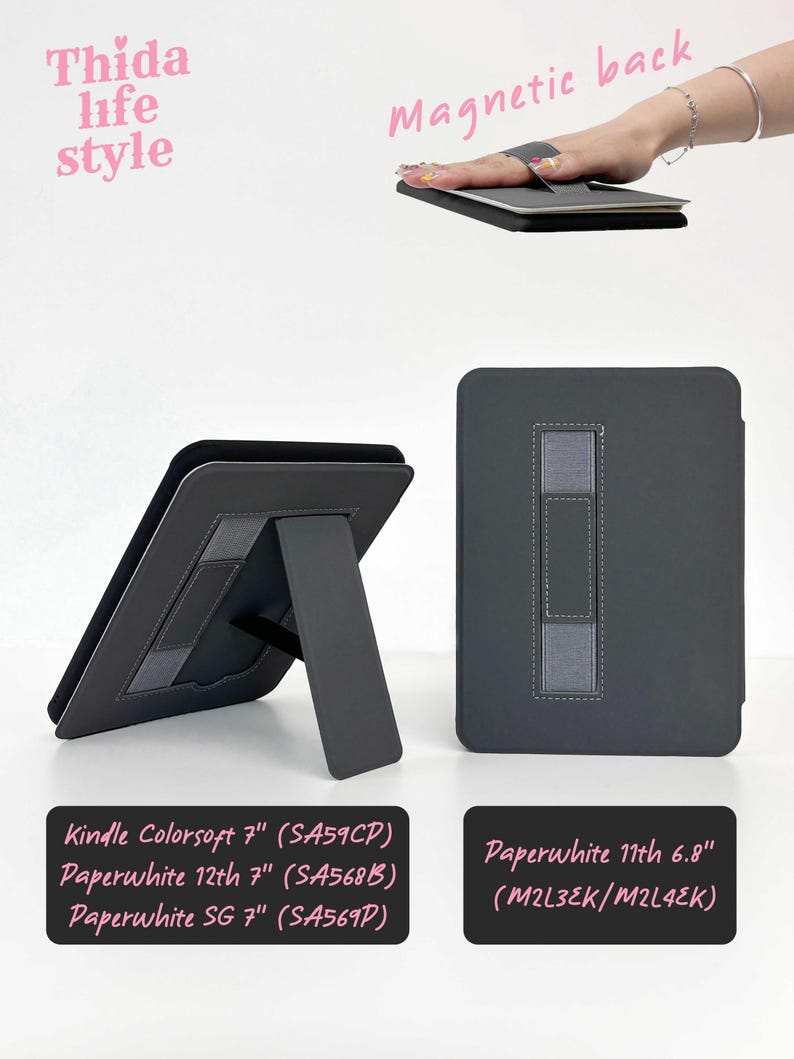 Funda Cowgirl para Kindle de 11.ª generación (2024), elegante funda para Paperwhite (2024 y 6.8), funda Kindle Colorsoft, el regalo perfecto para los amantes de la lectura. imagen 7