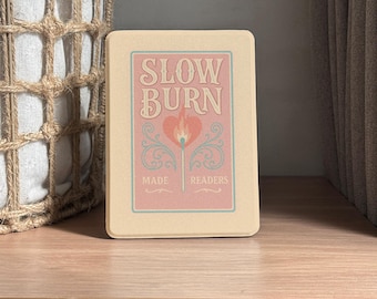 Spersonalizowane etui na Kindle: Książka Slow Burn Matches Design z paskiem