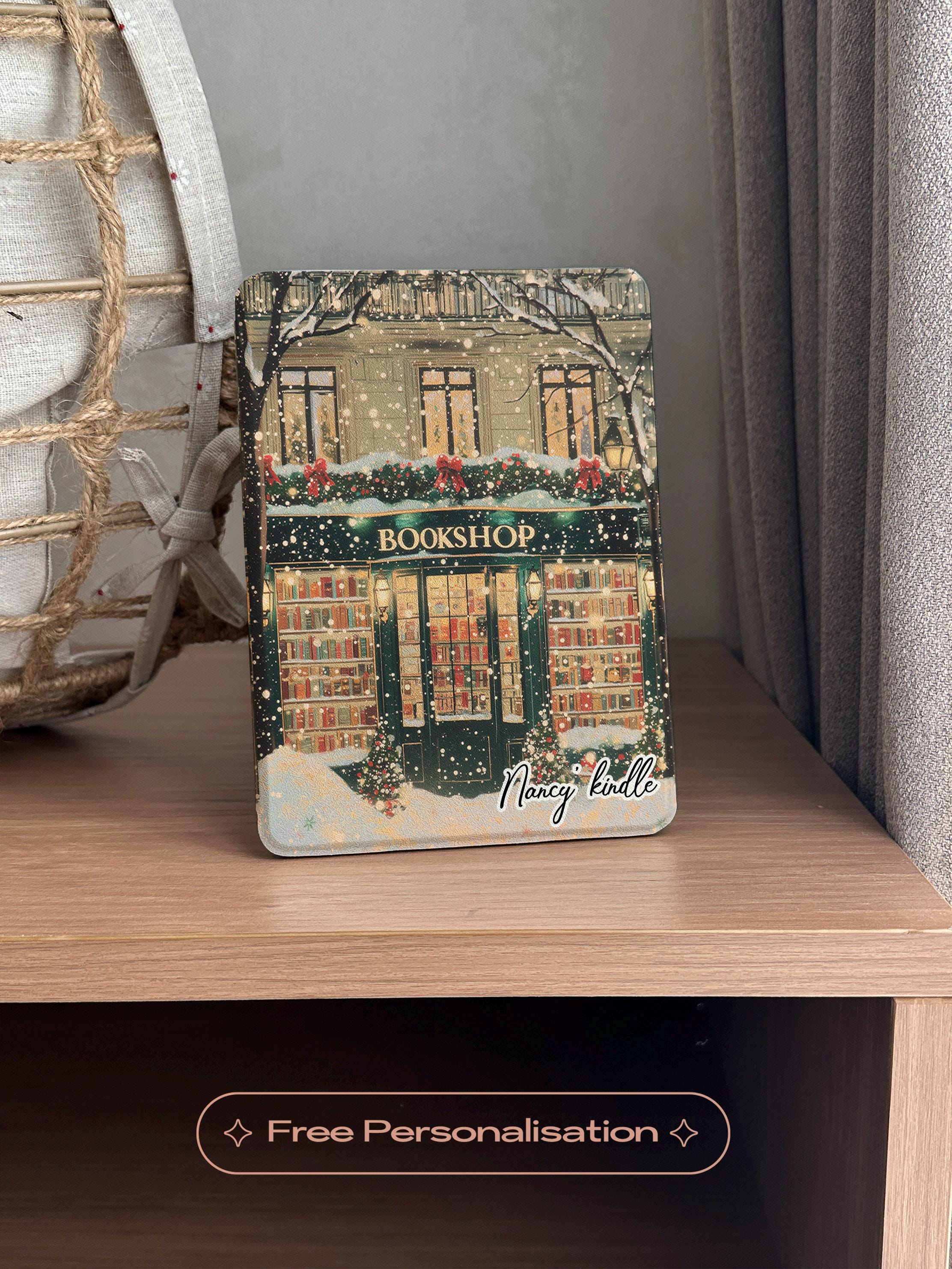 All New Kindle 11th Generation 2024 Case,winter Bookshop Case ...