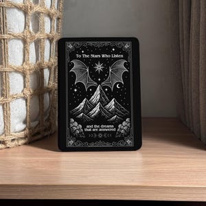 Custodia ACOMAF Kindle – To The Stars Who Listen / Custodia Bookish per Kindle Paperwhite 12a generazione, Scribe, Oasis, ColorSoft, Custodia Kobo, Idea regalo