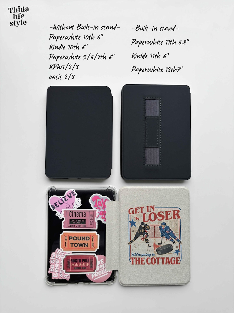 Get In Loser Kindle cover, Heated Rivalry Romance kindle case, Hockey rivals - Book Lovers, Kindle Scribe colorsoft, Kindle colorsoft image 5