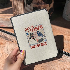Get In Loser Kindle cover, Heated Rivalry Romance kindle case, Hockey rivals - Book Lovers, Kindle Scribe colorsoft, Kindle colorsoft image 7