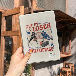 Get In Loser Kindle cover, Heated Rivalry Romance kindle case, Hockey rivals - Book Lovers, Kindle Scribe colorsoft, Kindle colorsoft image 10