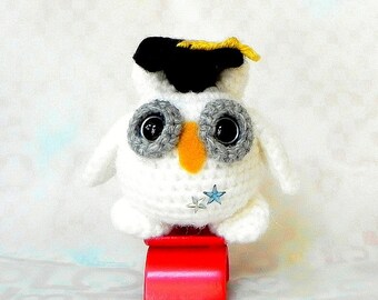 Crochet amigurumi pattern - Smarty Snow Owl - Amigurumi animal pattern / PDF