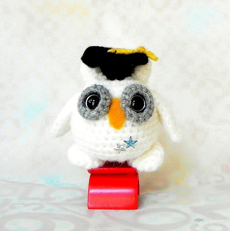 Crochet amigurumi pattern - Smarty Snow Owl - Amigurumi animal pattern / PDF