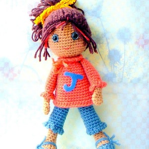 Joy Amigurumi girl doll crochet pattern / PDF image 5