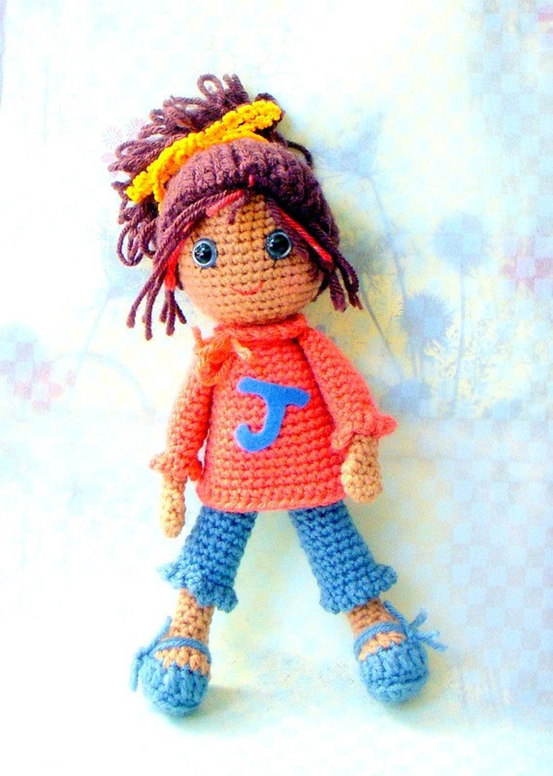 Joy Amigurumi girl doll crochet pattern / PDF image 5
