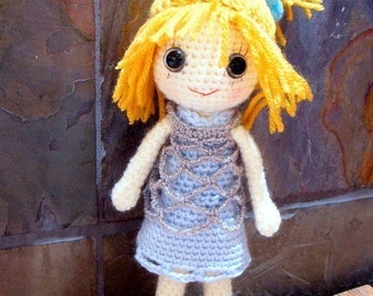 Ella - Amigurumi girl doll pattern / PDF - crochet amigurumi
