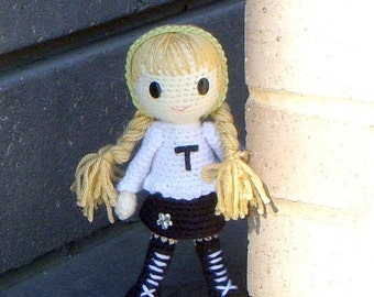 Crochet Amigurumi pattern - Tammi - Amigurumi girl doll pattern / PDF