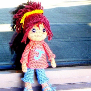 Joy Amigurumi girl doll crochet pattern / PDF image 4