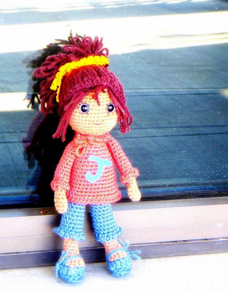 Joy Amigurumi girl doll crochet pattern / PDF image 4