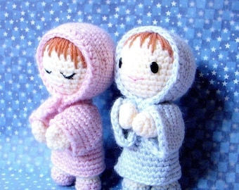 Amigurumi pattern -Say Prayers - Crochet Amigurumi  doll pattern / PDF