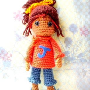 Joy Amigurumi girl doll crochet pattern / PDF image 3