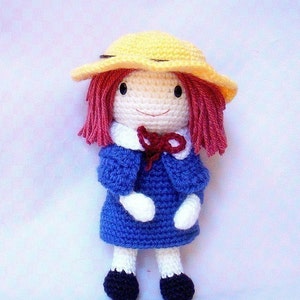 Amigurumi pattern Madeline Crochet amigurumi girl doll tutorial PDF image 2