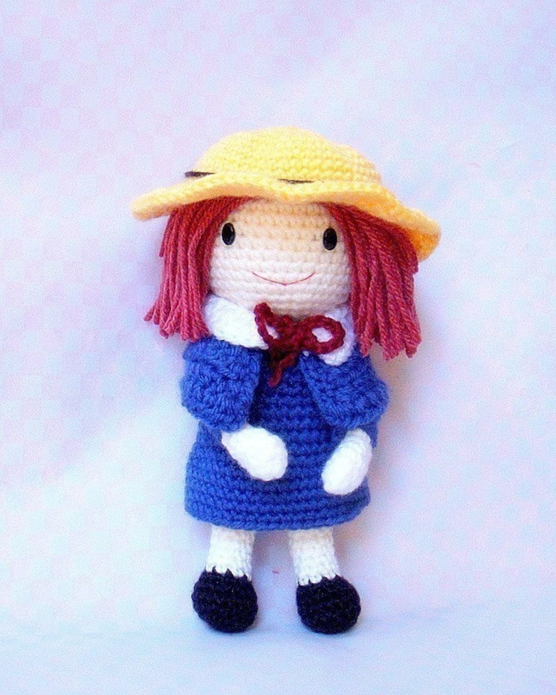 Amigurumi pattern Madeline Crochet amigurumi girl doll tutorial PDF image 2