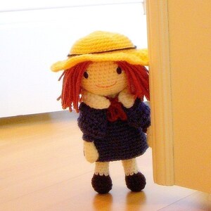 Amigurumi pattern Madeline Crochet amigurumi girl doll tutorial PDF image 5