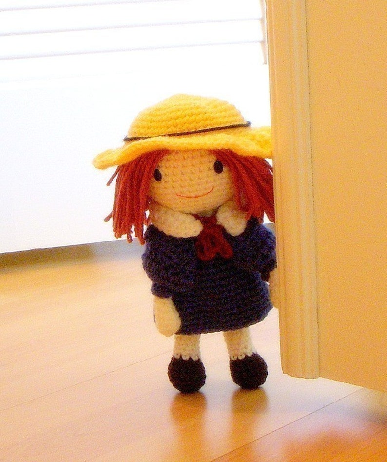 Amigurumi pattern Madeline Crochet amigurumi girl doll tutorial PDF image 5