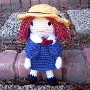 Amigurumi pattern Madeline Crochet amigurumi girl doll tutorial PDF image 3