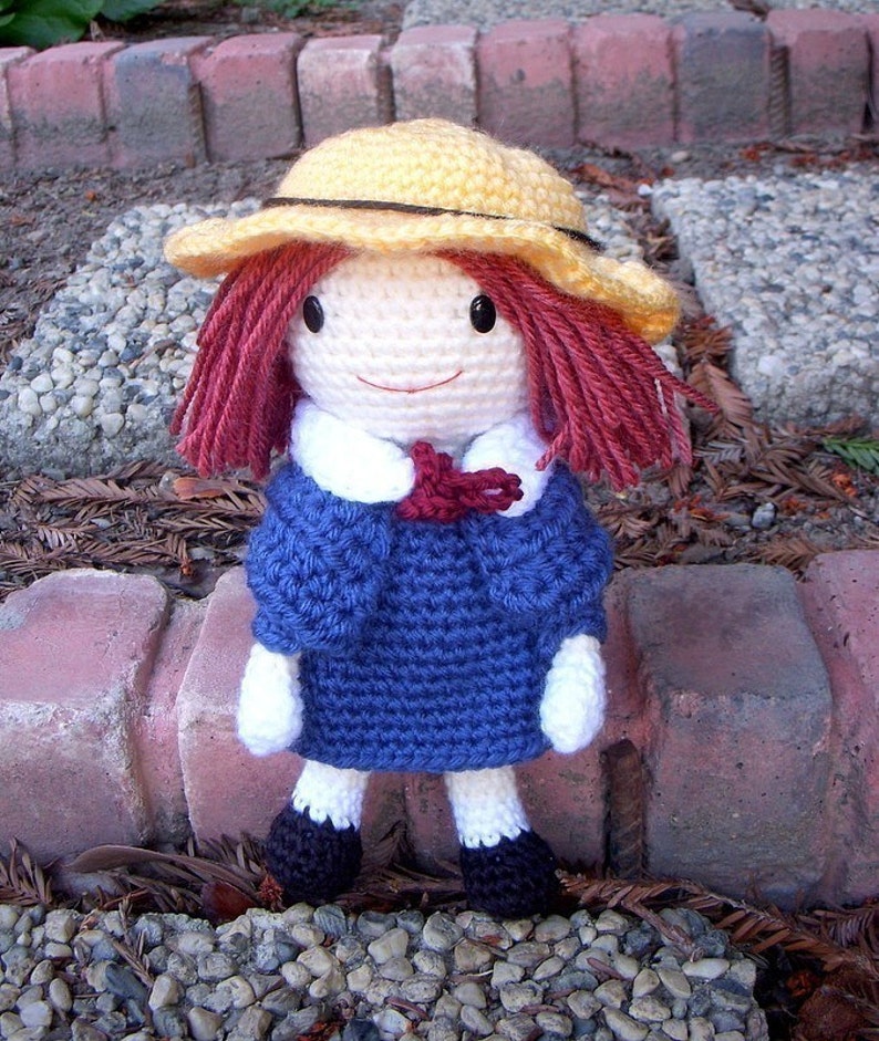 Amigurumi pattern Madeline Crochet amigurumi girl doll tutorial PDF image 3
