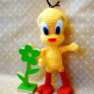 Patrón amigurumi - Hola Piolín - Tutorial juguete amigurumi a crochet PDF