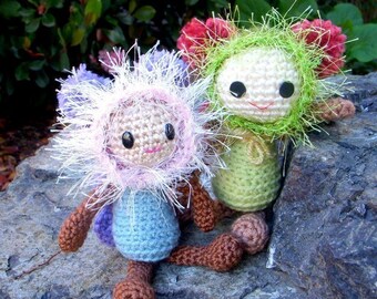 Butterfly Fairy - Crochet Amigurumi doll pattern / PDF