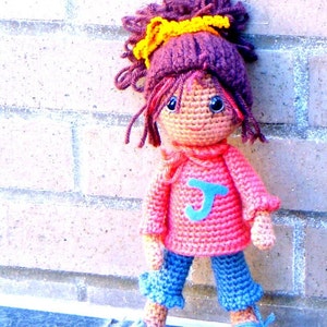 Joy Amigurumi girl doll crochet pattern / PDF image 2