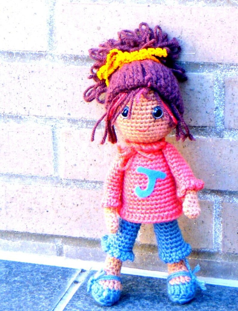 Joy Amigurumi girl doll crochet pattern / PDF image 2