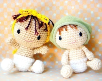 Amigurumi - Baby Baby - Crochet doll amigurumi pattern PDF