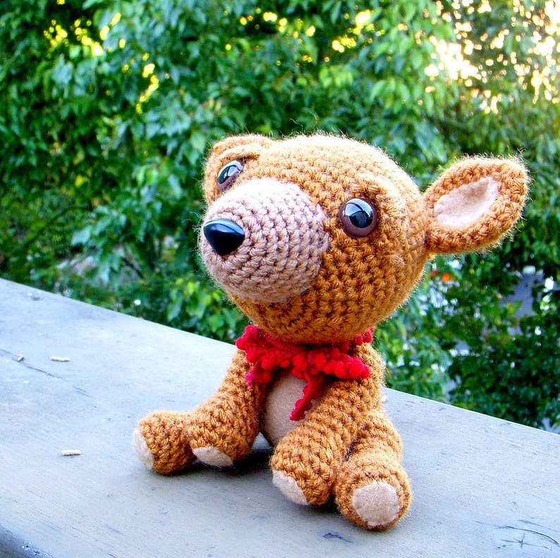 Amigurumi dog pattern T cup Chihuahua Crochet animal tutorial PDF image 2