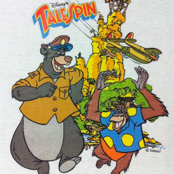 Vintage Disney's Talespin 90s T Shirt