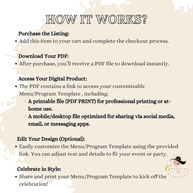 This listing photo shows instructions on how to access the digital product you purchased. Please refer to the listing photo instructions for more details.