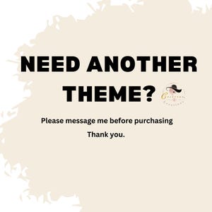 Need a different theme or custom design? Send me a message and let’s chat about creating the perfect welcome sign for your event.