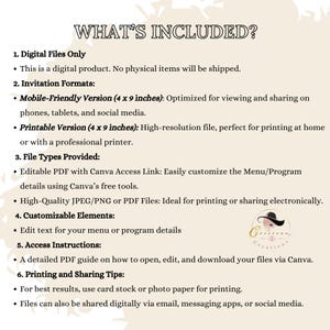 This listing photo shows what is included in the digital product you will receive. Please refer to the listing photo instructions for more details.