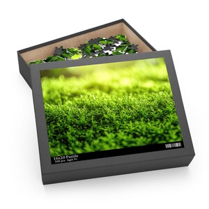 Green Moss Jigsaw Puzzle. Beautiful Art, Quality Print, Perfect Gift for Puzzle Lovers (120, 252, 500-Piece)