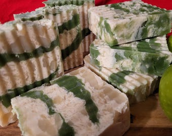 Homemade Natural Soap, Handmade Soap Bar, Natural Cold Process Soap, Made in USA