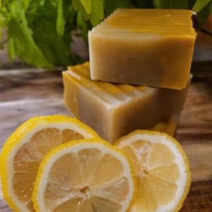Homemade Natural Soap, Handmade Soap Bar, Natural Cold Process Soap, Made in USA