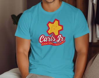 Camiseta IDIOCRACIA de Carl's Jr.: Divertida camiseta sarcástica para amantes de la comida