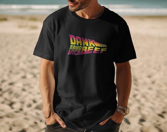 Dank Beef Sandwich T-Shirt: Retro Meme Graphic Tee