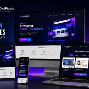 Diseño web personalizado, desarrollo en Shopify, WordPress y Wix (Servicio digital)