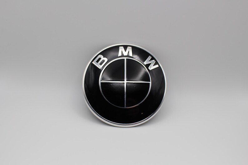 thumbnail image 2 of MDecals Glitter Emblem Overlay Sticker Decal For BMW – Hood, Trunk, Steering Wheel & Rims 2 of 5