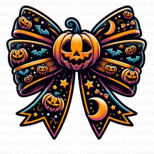 Halloween Bow PNG, Coquette Bow Png, Coquette Halloween Png, Spooky vibes Png, Trendy Halloween Spooky Season, Retro Halloween Shirt Png