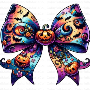 Halloween Bow PNG, Coquette Bow Png, Coquette Halloween Png, Spooky vibes Png, Trendy Halloween Spooky Season, Retro Halloween Shirt Png
