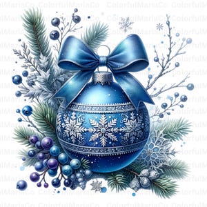 クリスマスオーナメントPNG、クリスマスボール、クリスマスオーナメント、クリップアートバンドル、透明な背景、ホリデークラフト、商用利用