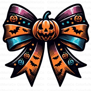 Halloween Bow PNG, Coquette Bow Png, Coquette Halloween Png, Spooky vibes Png, Trendy Halloween Spooky Season, Retro Halloween Shirt Png