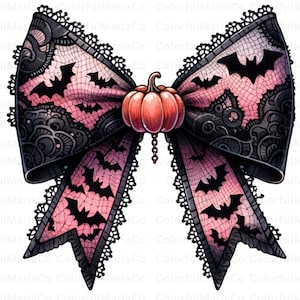 Halloween Bow PNG, Coquette Bow Png, Coquette Halloween Png, Spooky vibes Png, Trendy Halloween Spooky Season, Retro Halloween Shirt Png