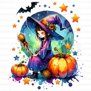 Witch Png, Halloween Sublimation Digital Download, Witchy png, Halloween Girls png, Aesthetic Halloween Shirt  PNG