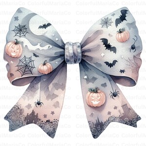 Halloween Bow PNG, Coquette Bow Png, Coquette Halloween Png, Spooky vibes Png, Trendy Halloween Spooky Season, Retro Halloween Shirt Png