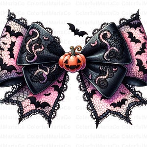 Halloween Bow PNG, Coquette Bow Png, Coquette Halloween Png, Spooky vibes Png, Trendy Halloween Spooky Season, Retro Halloween Shirt Png