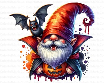 Halloween Gnome clipart  , gnome clipart  , autumn gnome,autumn fall gnome png, happy fall gnome png,gnome clipart pumpkin